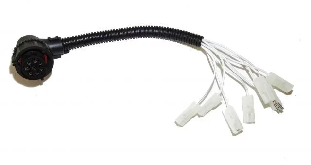 купить Штекер датчика байонет 2 контакта с проводами угловой