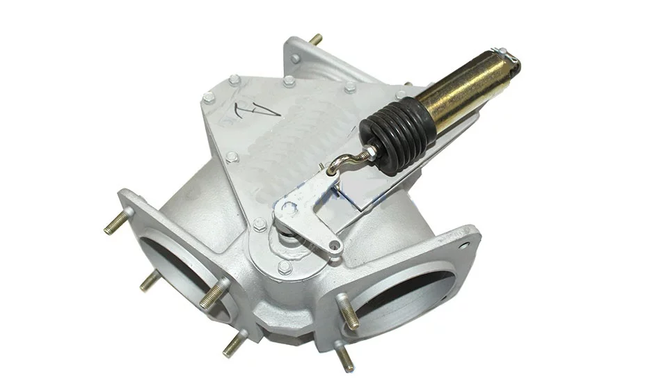 фото коробка переключения газов (тройник) 6520 в сборе / с консервации с разбора 6540-1203035-10 